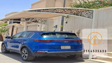 تركيب المظلات في الباحة | حماية من الشمس والمطر بتصاميم عصرية