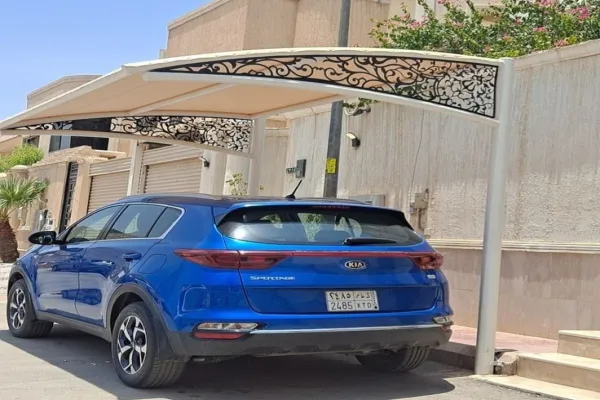 تركيب المظلات في الباحة | حماية من الشمس والمطر بتصاميم عصرية