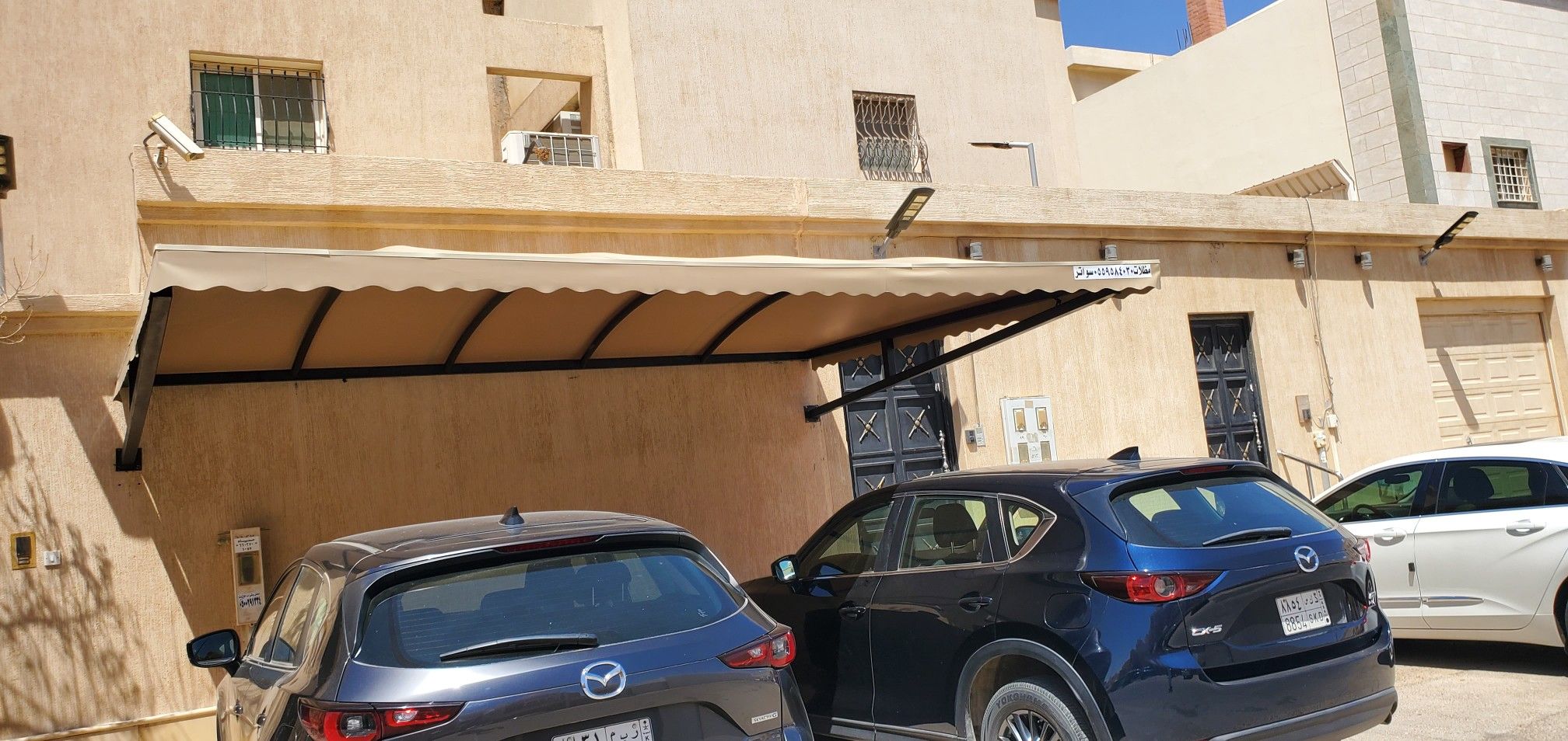 تركيب مظلات بأنواعها